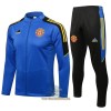 Manchester United Trainingsjack Pak 2021-22 Blauwe - Heren